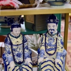 Ping dynasty emperor & empress pair