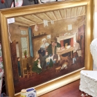 19th C Dutch oil on canvas