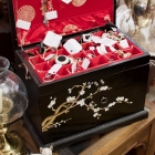 Vintage chinoiserie jewelry box