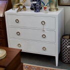 White lacquered Somerset Bay chest