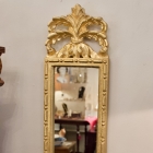 Gold leaf wall mirror