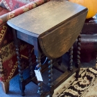English oak gate leg table