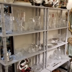 There are plenty of crystal and silverplate items waiting for your holiday entertaining.