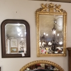 Variety of mirrors from our mirror wall gallery. We keep a wide selection of styles, sizes, and price ranges.