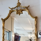 Chippendale mirror w/ pagoda top