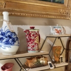 Porcelain and ceramic vases