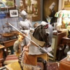 Knight in Armor on horse.