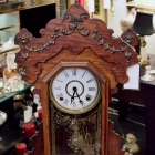 Vintage parlor wooden clock