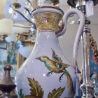 Ceramic decanter made in Italy