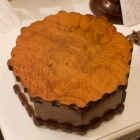 Late Georgian walnut box from England