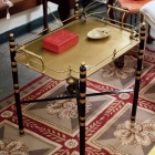 Brass tray table