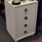 White 4 drawer chest by Somerset Bay