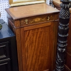 Antique inlaid cabinet w/ 3 drawers