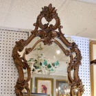 Carved Italian mirror