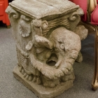 Elephant garden seat