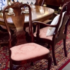 Set of 6 council craftsman mahogany chairs