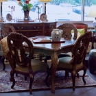 Hooker game table w/ 4 chairs