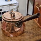 French copper pot
