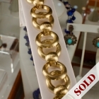 Circa 1950s 18K gold bracelet