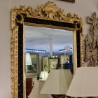 Carved & gilded wood mirror