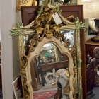 Hand carved mirror - Italy