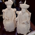 Pair of composite Chinese figures