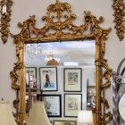 Carolina mirror – gold reticulated mirror