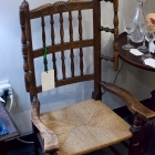 19th Century Lancashire England wool winding chair