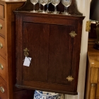 Antique corner cupboard