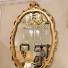 Wood gilded mirror