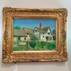 English Tudor home framed art