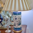 Pair of Asian lamps