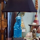 Foo dog lamp