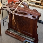 English oak umbrella stand