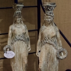 Erechtheum Athens statue candlesticks