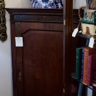 English Georgian corner cupboard