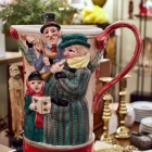 Fitz & Floyd Christmas Carolers 1 3/4 Qt pitcher