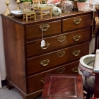 Fabulous 18th century solid mahogany chest