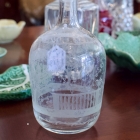 Etched decanter