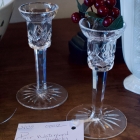 Pair of Waterford candlesticks