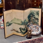 Asian folding screen - lovely landscape