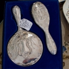 Gorham silver plated dresser set