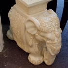 Pair of elephant plant stands