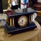 Ingraham column mantle clock