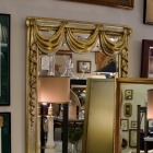 LaBarge gold & silver mirror made in Italy