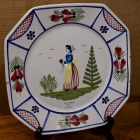 Quimper plate