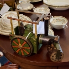 Wood train cart