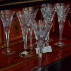 Set of 8 Waterford champagne glasses - prosperity