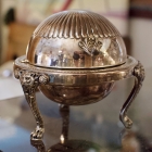Rogers silver butter dome