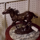 Grand tour bronze, 19th C galloping horse
